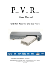 Dolby Laboratories Personal Video Recorder User manual