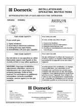 Dometic RM2652 User manual