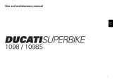 Ducati SUPERBIKE 1098S Tricolore Datasheet