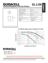 Duracell DL1/3N User manual