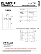 Duracell MX2400 User manual