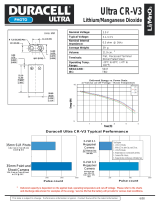 Duracell Ultra CR-V3 User manual