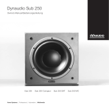 Dynaudio SUB 250 MC User manual