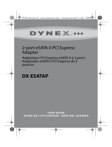 Dynex DX-ESATAP User manual