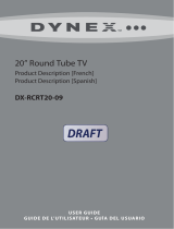 Dynex DX-RCRT20-09 User manual