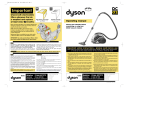 Dyson DC02 User manual
