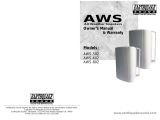 Earthquake Sound AWS-502 User manual