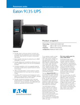 Eaton Electrical 9135 User manual