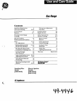 GE JGJ3C16GPJ User manual