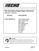 Echo PAS-2601 User manual