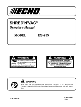 Echo ES-255 User manual