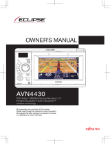 Eclipse - Fujitsu Ten AVN4430 User manual