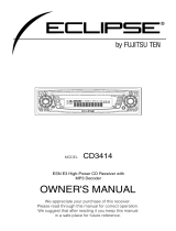 Eclipse CD3414 User manual