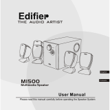 Edifier Enterprises Canada M1500 User manual