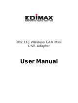 Edimax Technology Edimax Wireless LAN Cardbus Adapter User manual