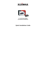 Edimax ES-3105P User manual