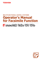 Toshiba 162D User manual