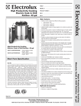 Electrolux 582573 User manual