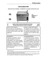 Electrolux 584166 User manual