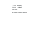 AEG Electrolux SANTO 7380KG User manual