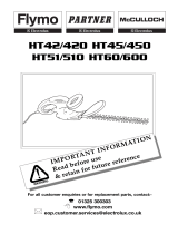 Flymo HT600 User manual