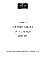 Electrolux CSM 559 User manual