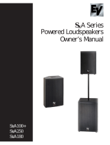 Electro-Voice SxA100+ User manual