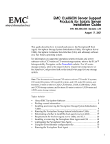 EMC CLARiiON CX Series User manual
