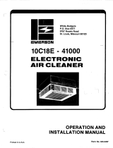 Emerson 10C18E-41000 User manual
