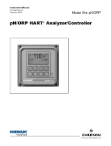 Rosemount 54e pH/ORP User manual