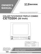 Emerson CETD204 User manual