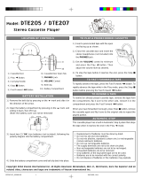 Emerson DTE205 User manual