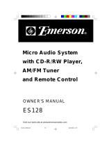 Emerson ES128 User manual