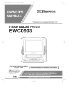 Emerson EWC0903 User manual