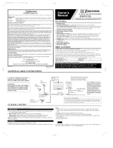 Emerson SST4322 User manual