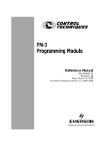 Emerson FM-3 User manual