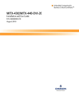 Emerson MITX-440-DVI-2E User manual
