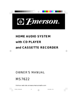 Emerson MS7622 User manual