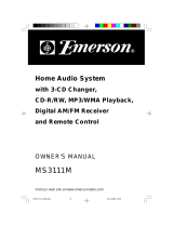 Emerson MS3111M User manual