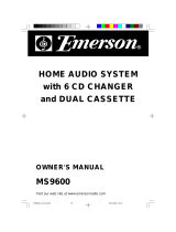Emerson MS9600 User manual