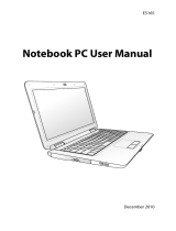 Asus E5165 User manual