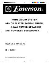 Emerson RS1008 User manual