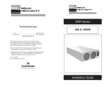 Emerson 600 & 1000W User manual