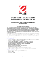 Encore electronic ENL832-TX-ICNT User manual