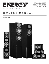 Energy Speaker Systems C-R100 User manual