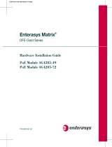 Enterasys Networks 4G4205-72 User manual