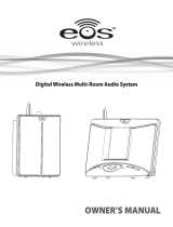 Eos Wireless Digital Wireless Multi-Room Audio System User manual
