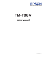 Epson TM-T88V User manual