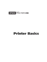 Epson Stylus Photo 2200 Ink Jet Printer User manual