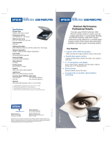 Epson 3200 Photo User manual